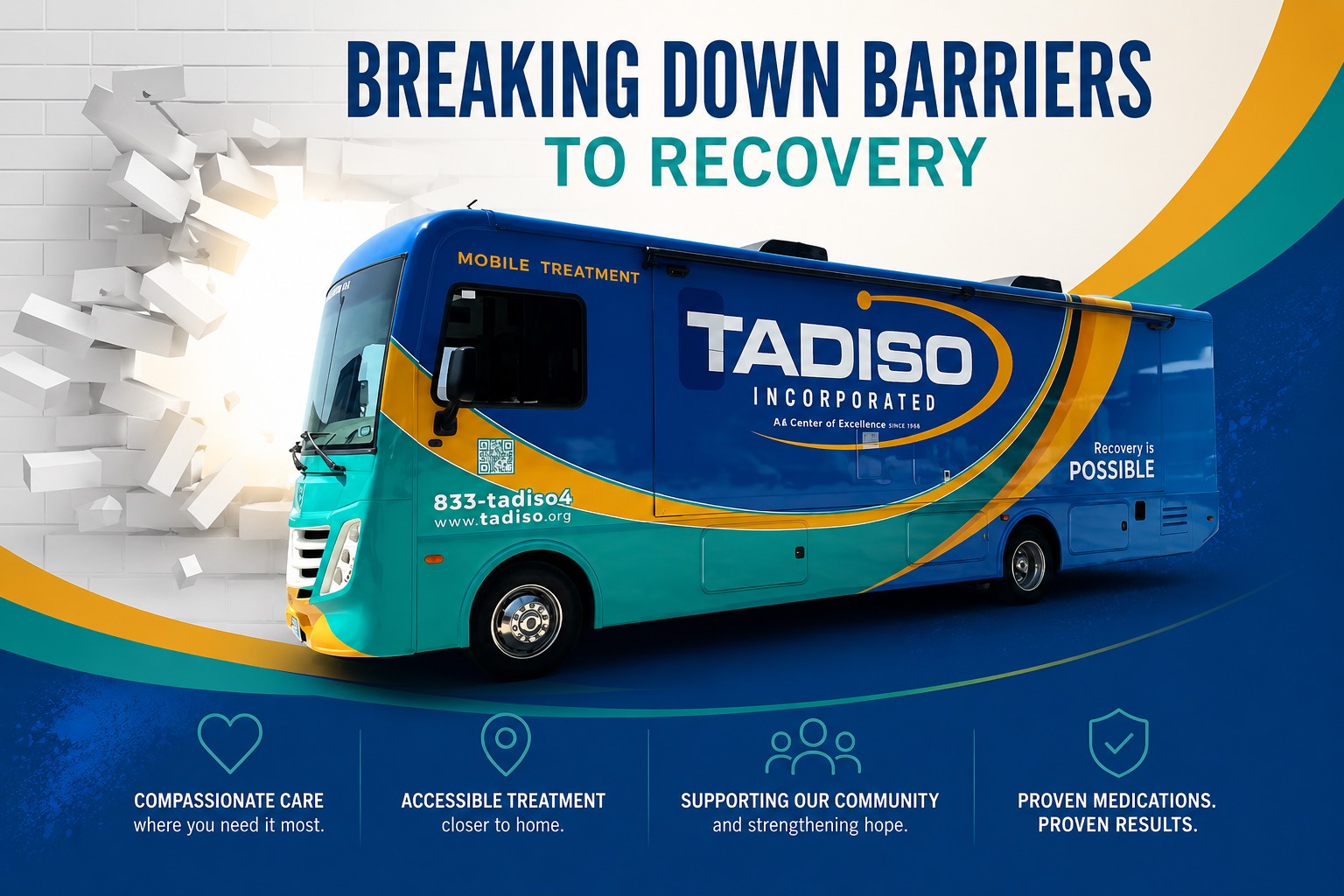 Mobile treatment bus